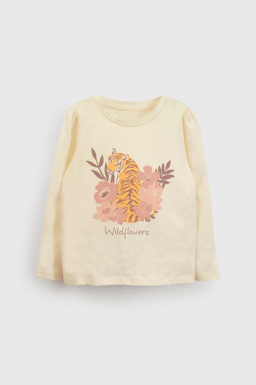 Polo De Niña Everyday Beige