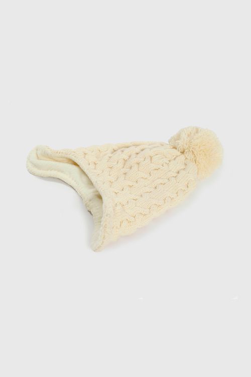 Gorro De Niña Colección Beige