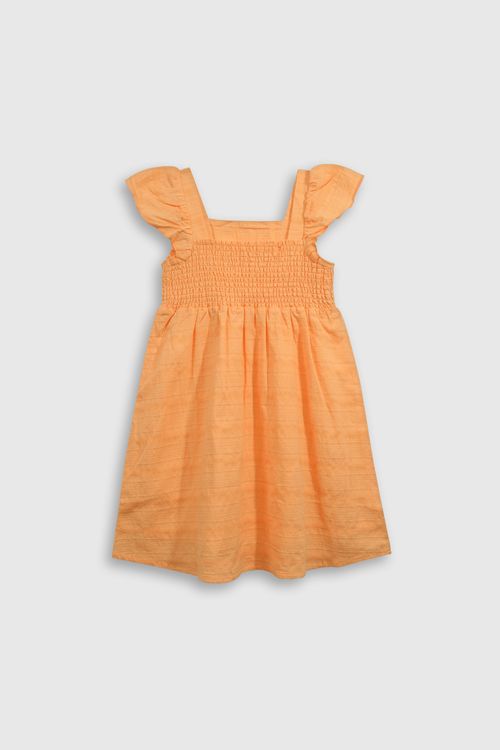 Vestido De Niña Naranjo