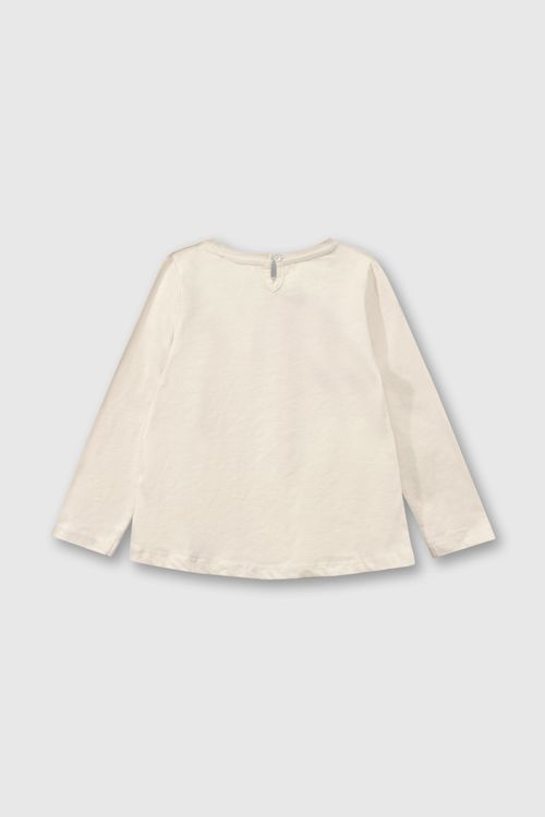 Polo De Niña Colección Beige