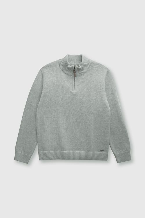 Sweater De Niño Everyday Gris Melange