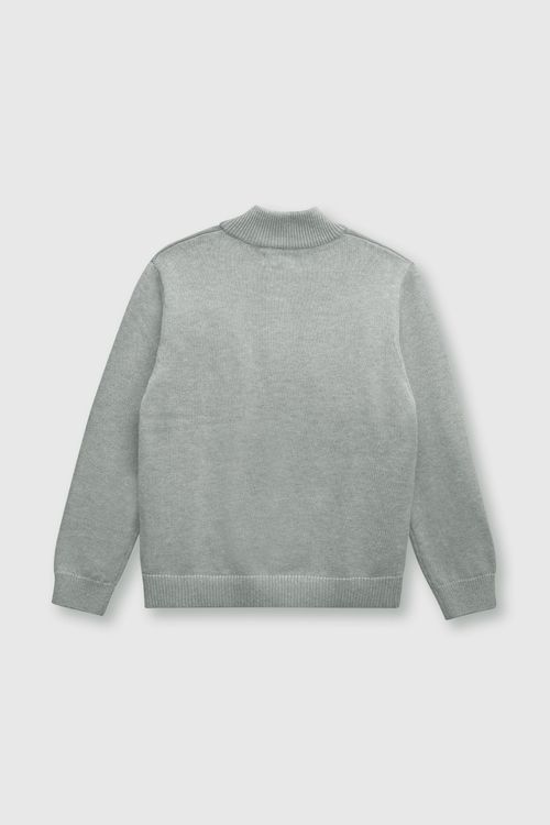Sweater De Niño Everyday Gris Melange
