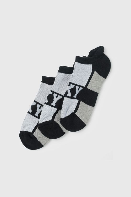 Medias Cortas De Niño Colección Negro