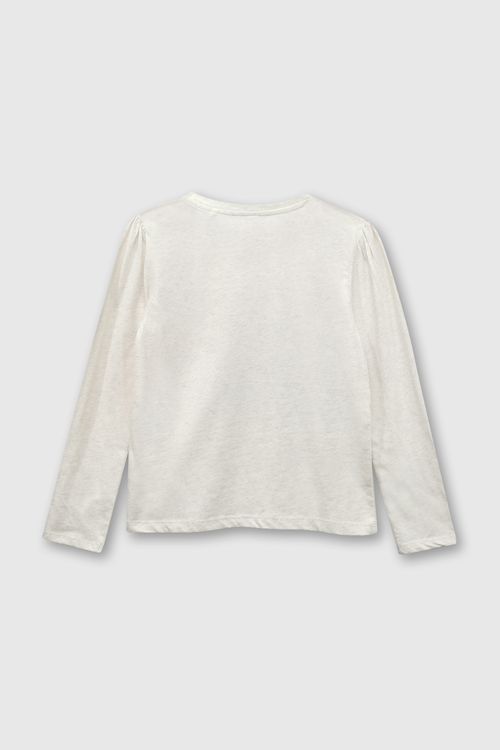 Polo De Niña Everyday Beige