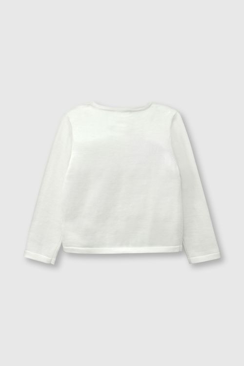 chompa De Niña Everyday Blanco / White