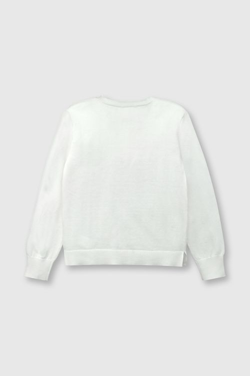 chompa De Niña Everyday Off White