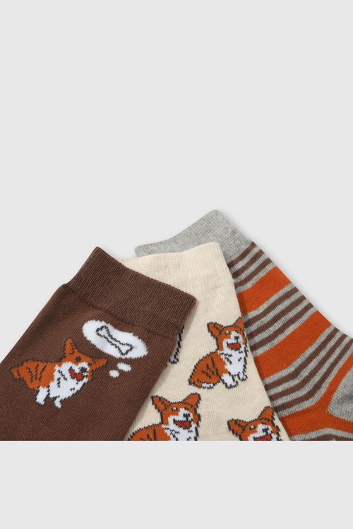 Medias De Niño Colección Beige
