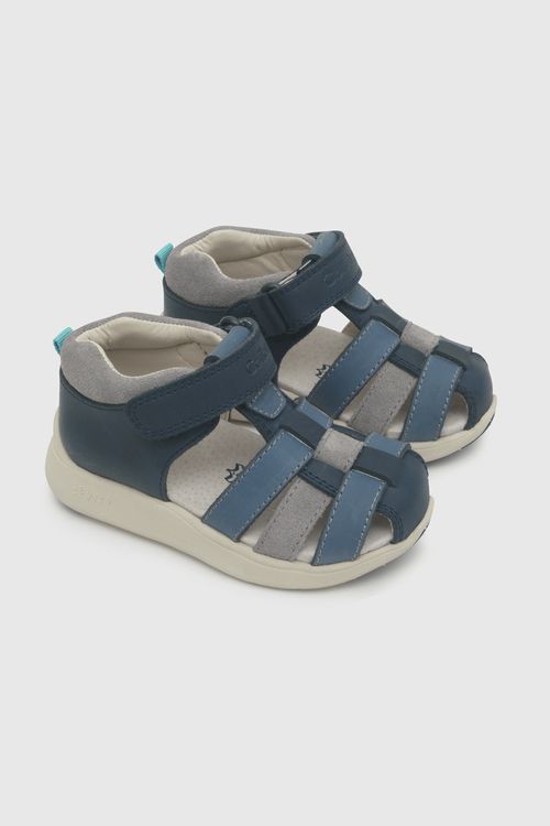 Sandalia De Niño Colección Azul / Blue