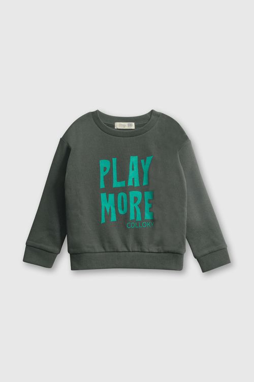 Polera De Niño Everyday Gris