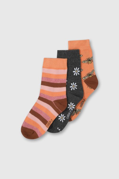 Medias De Niña Colección Naranjo