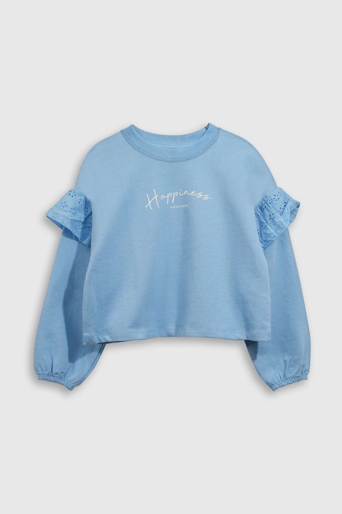 Polera De Niña Celeste