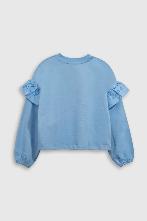 Polera De Niña Celeste