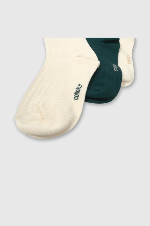 Medias 3/4 De Niño Colección Verde