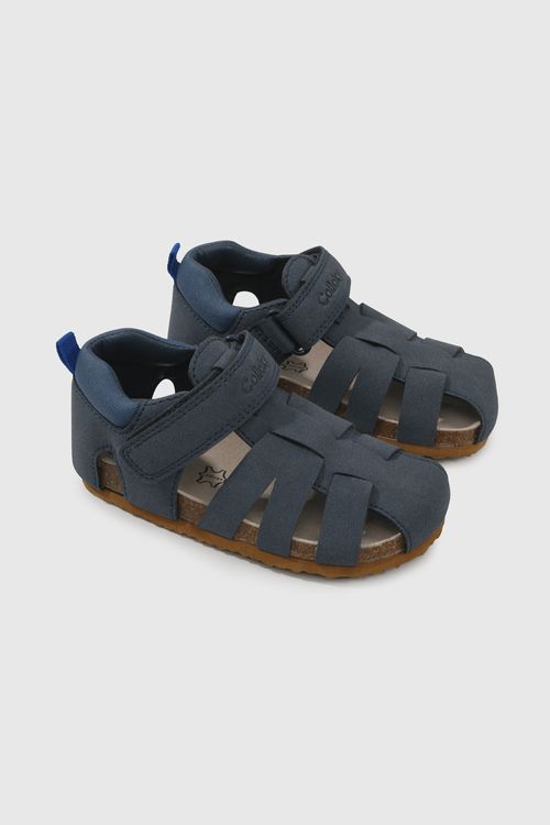 Sandalia De Niño Azul