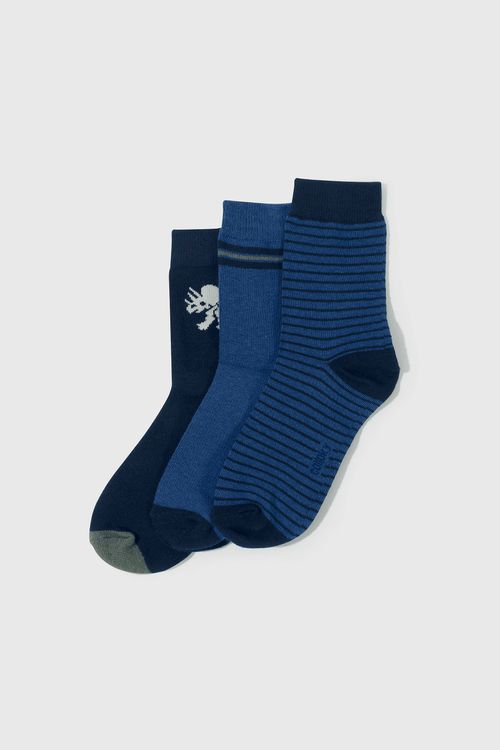 Medias 3/4 De Niño Colección Azul