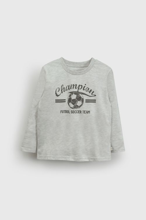 Polo De Niño Everyday Gris