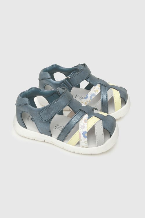 Sandalia De Niña Colección Azul