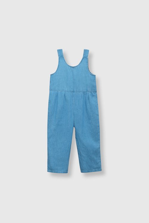 Overol De Niña Colección Light Denim