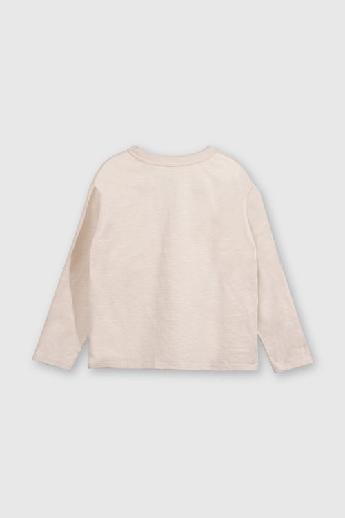 Polo De Niño Beige