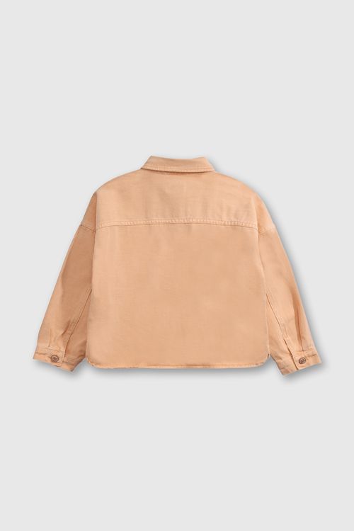 Chaqueta De Niña Naranjo