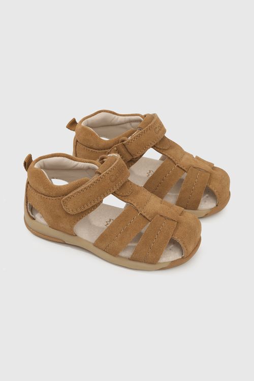 Sandalia De Niño Café