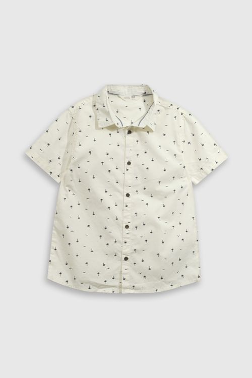 Camisa De Niño Beige
