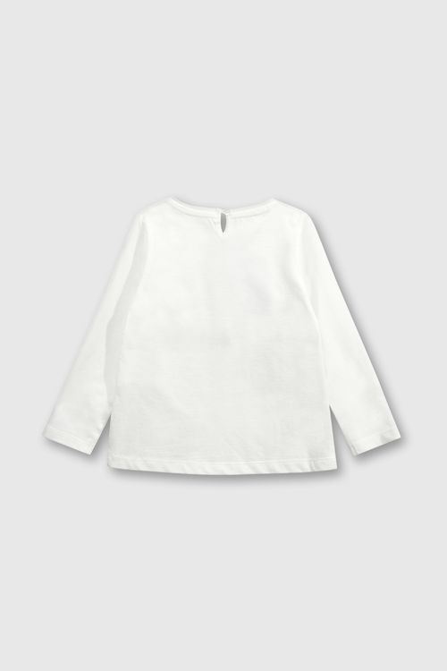 Polo De Niña Everyday Blanco
