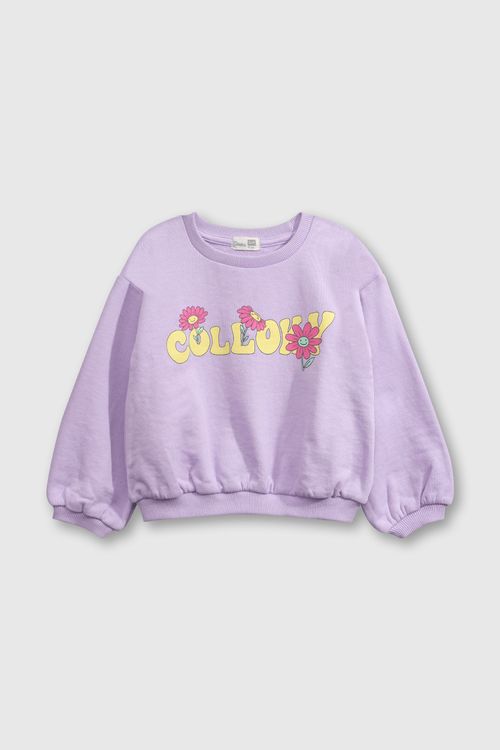 Polera De Niña Morado