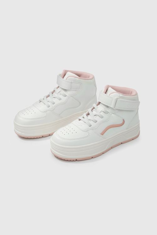 Zapatilla De Niña Mfo Blanco