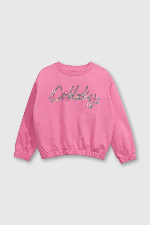 Polera De Niña Fucsia