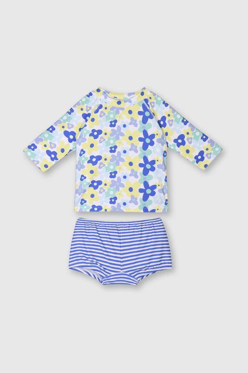 Tankini De Niña Colección Royal Blue