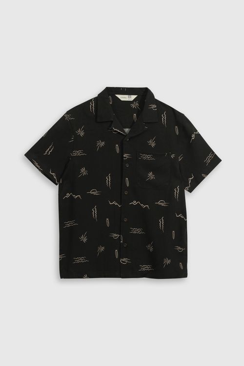 Camisa De Niño Negro