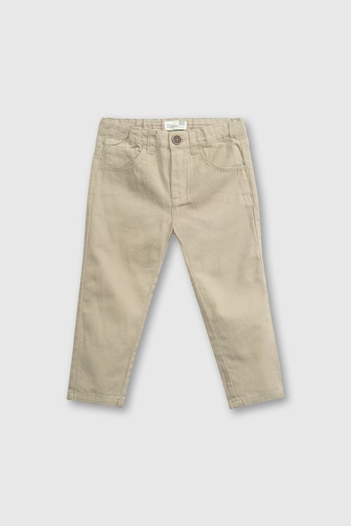 Pantalón De Niño Beige