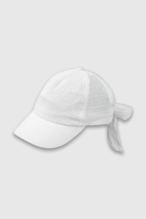 Gorro De Niña Blanco
