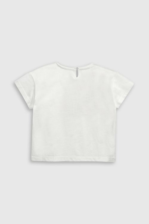 Polo De Niña Blanco