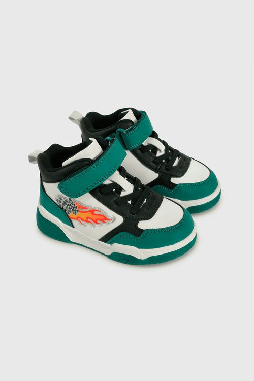 Zapatilla De Niño Luces Multicolor