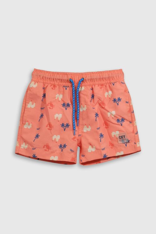 Traje De Baño De Niño Rojo