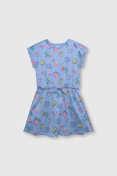 Vestido De Niña Everyday Azul