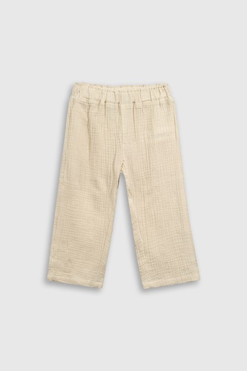Pantalón De Niña Beige