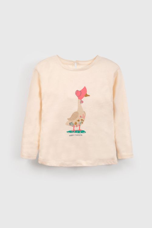 Polo De Niña Colección Blanco