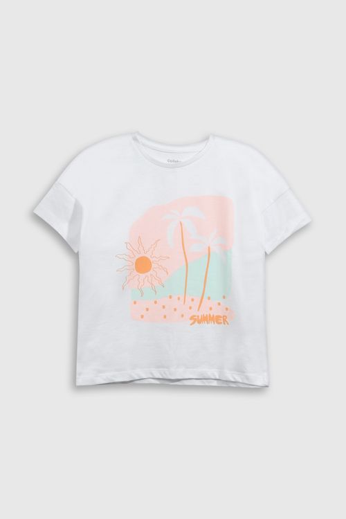 Polo De Niña Blanco