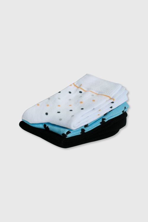 Medias 3/4 De Niña Colección Negro