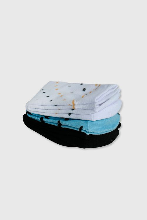 Medias 3/4 De Niña Colección Negro
