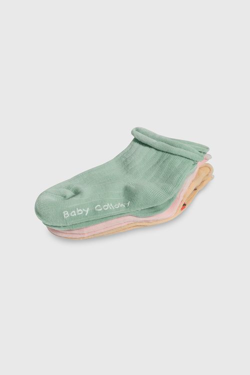 Medias Deportivas De Niña Colección Verde