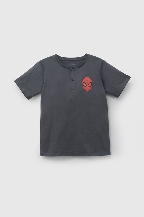 Pijama Negro Spiderman De Niño Pjje1702V26
