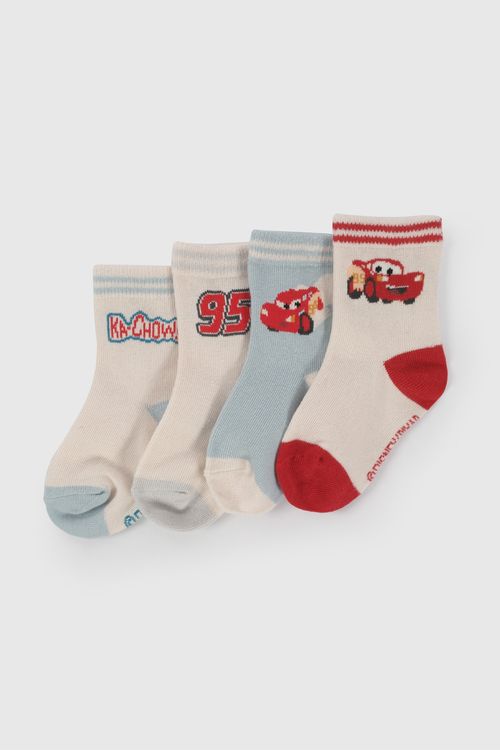 Pack Cuatro Medias Cars De Niño C2Pe5478V26