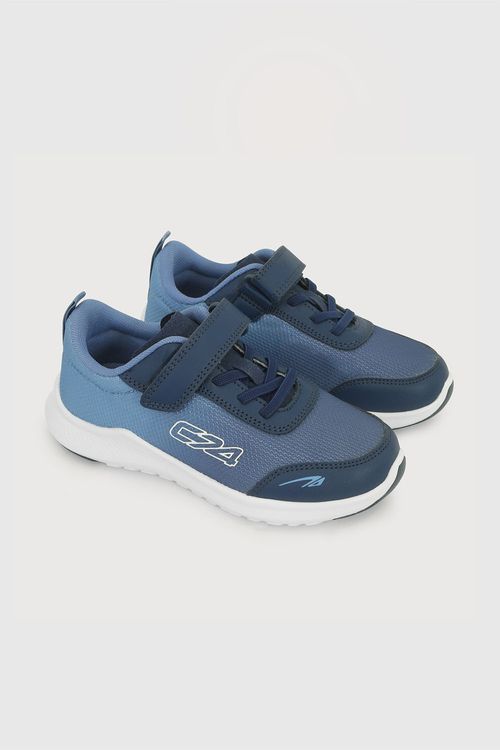Zapatilla Deportiva Azul para Niño de Textil con Suela Phylon