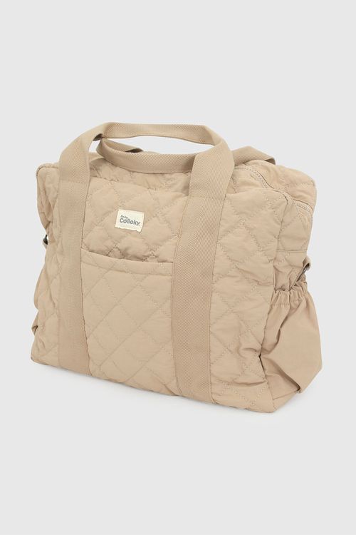 Bolso Maternal Unisex Café de Poliamida