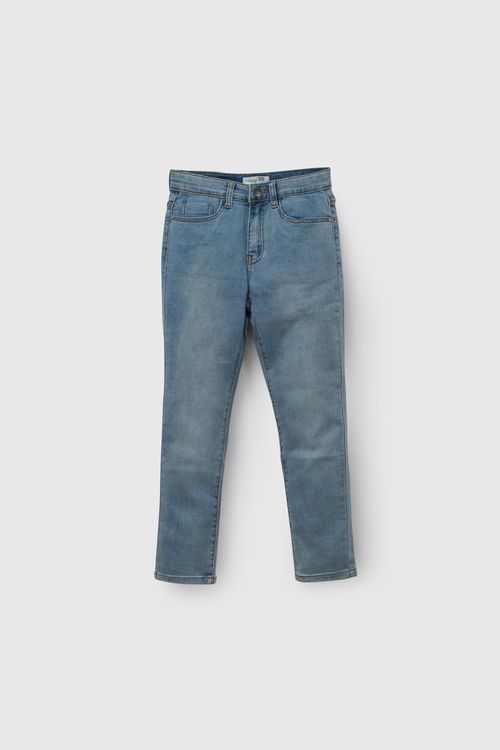 Jean Skinny Celeste de Algodón para Niño