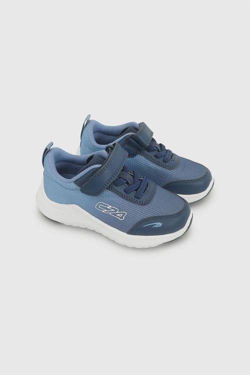 Zapatilla Deportiva Azul para Niño de Textil con Suela Phylon